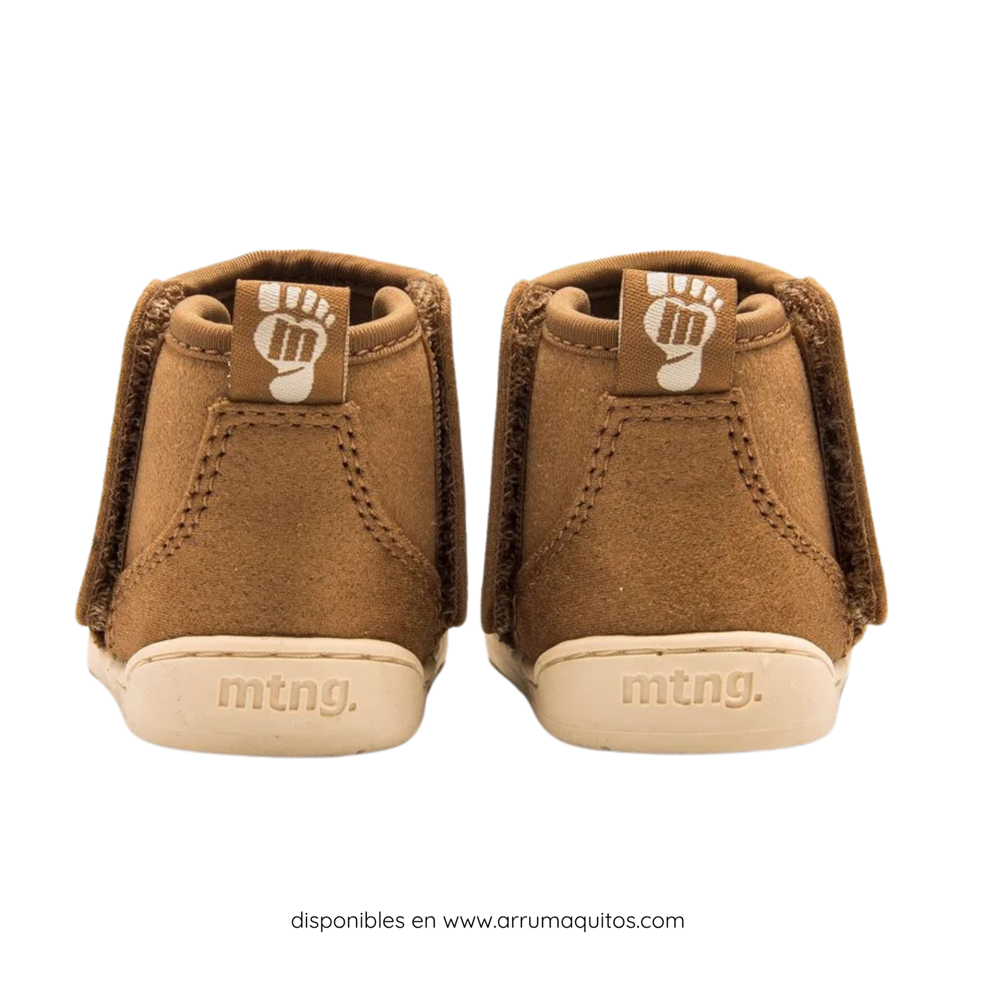 Vegan Walnut Leather Barefoot Boots by Mustang Free