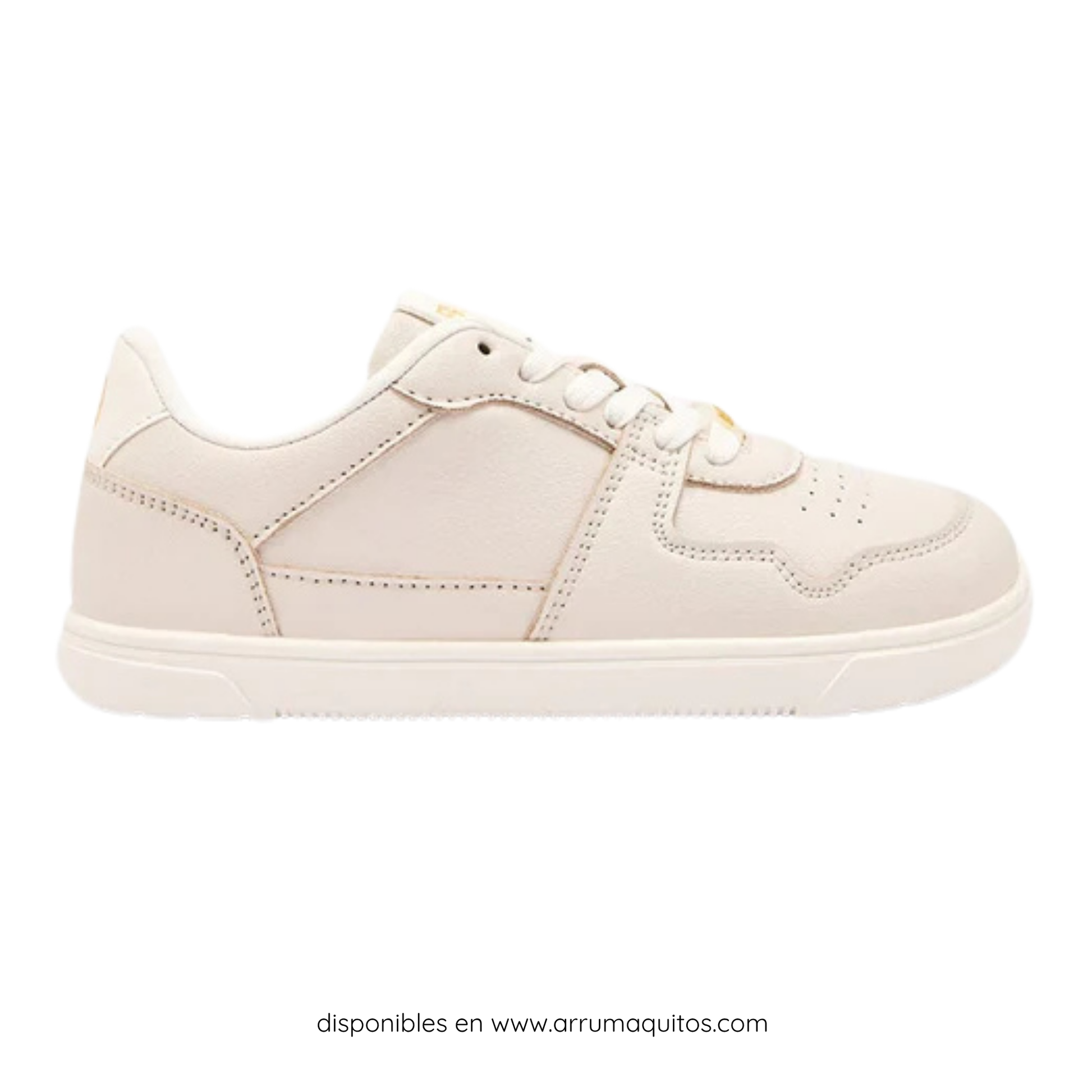 B&amp;W GoFlex Beige Low-Top Sneakers
