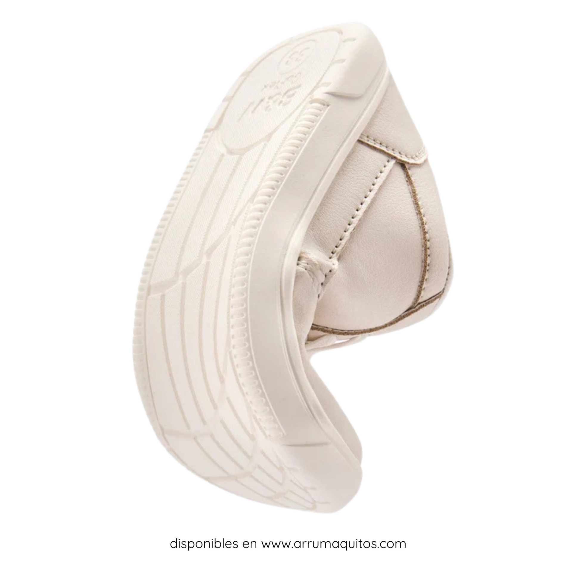 B&amp;W GoFlex Beige Low-Top Sneakers