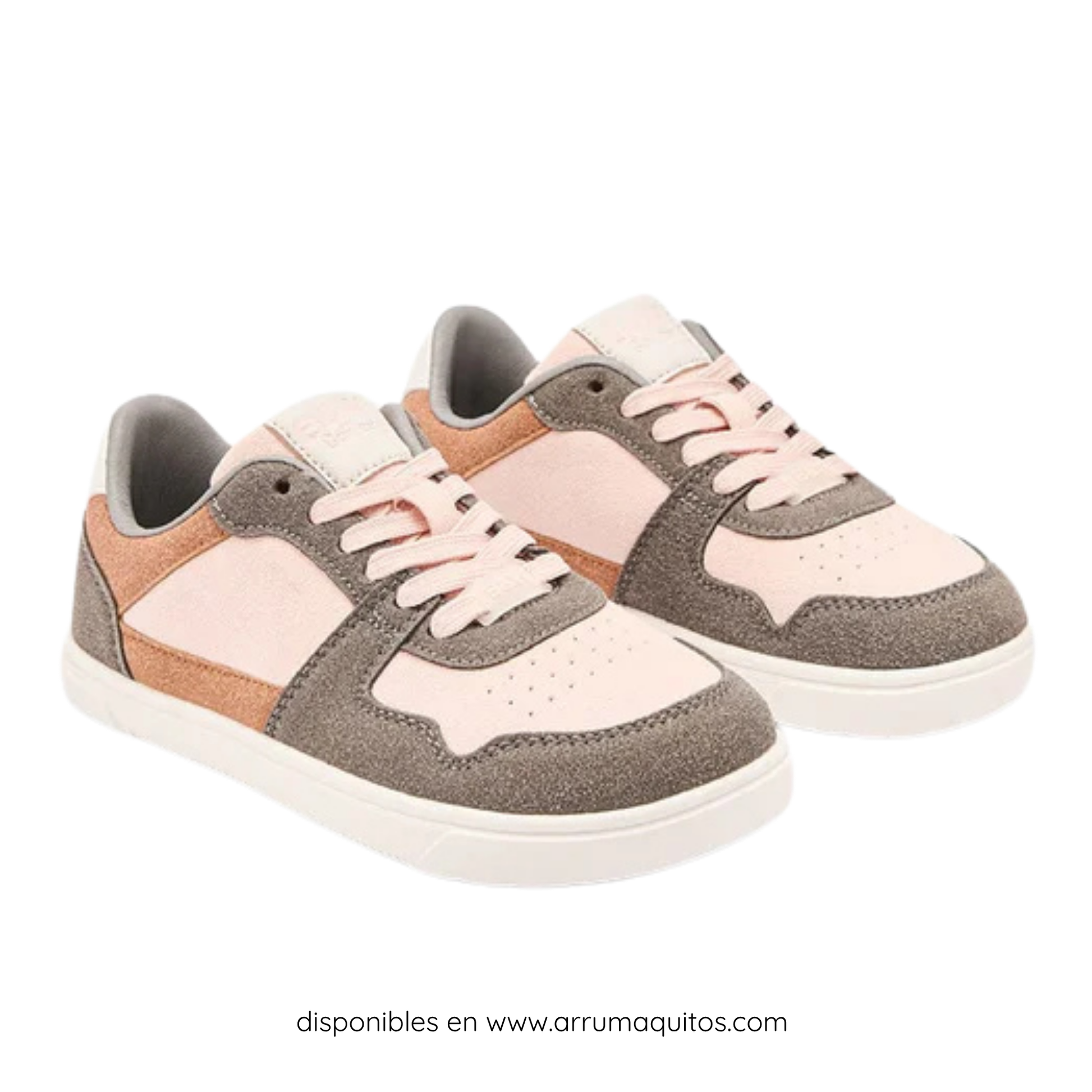 B&amp;W GoFlex Pink Multicolor Respectful Sneakers