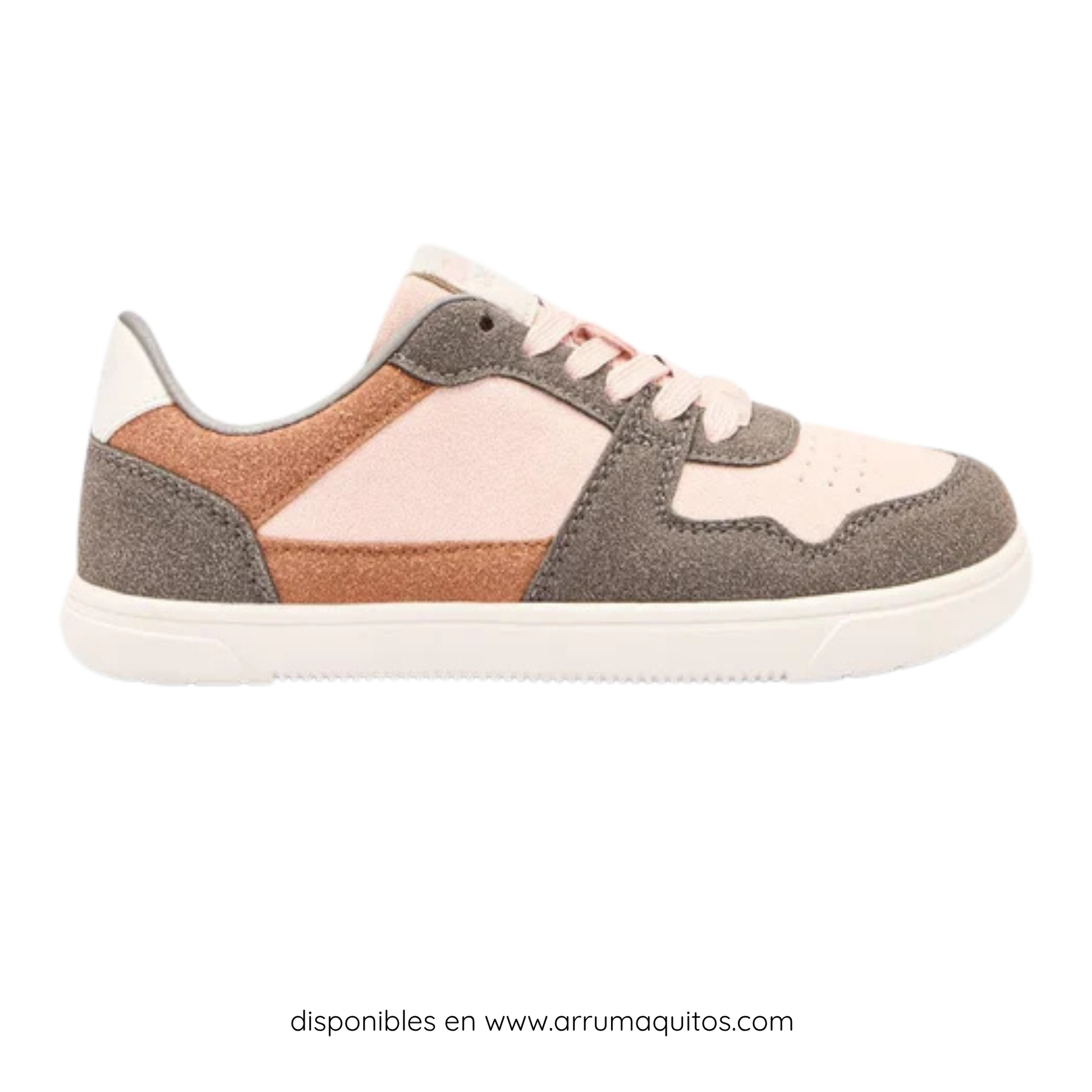 B&amp;W GoFlex Pink Multicolor Respectful Sneakers