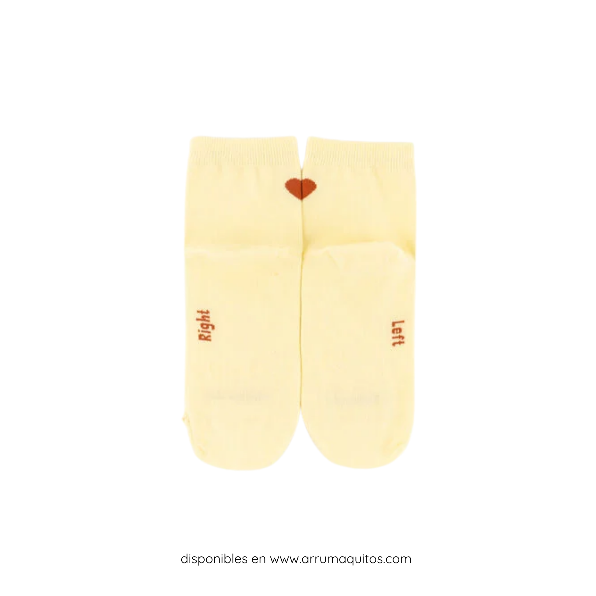 Calcetín Barefoot con Puntera Anatómica Corazón Amarillo de Victoria