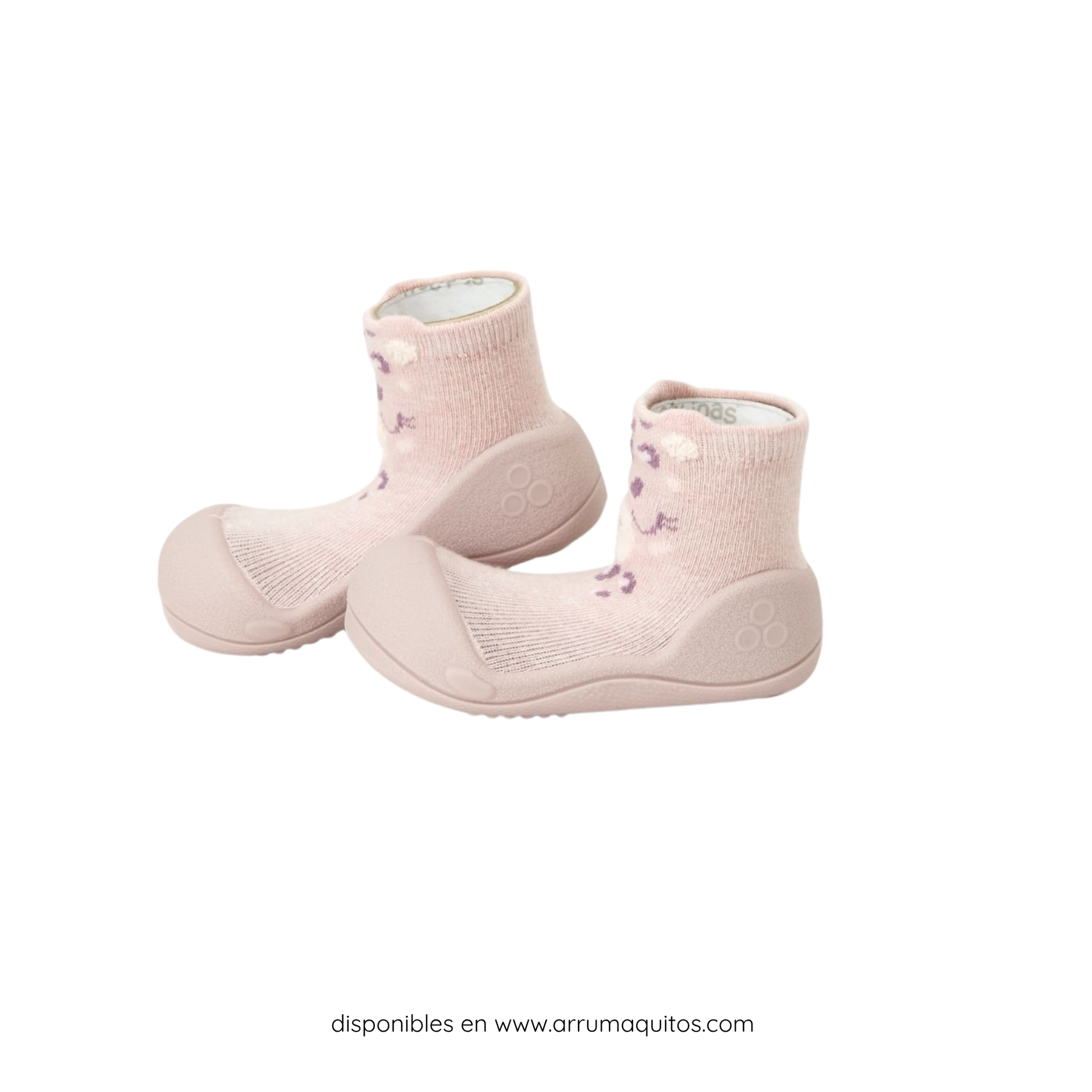 Calzado Barefoot Primeros Pasos Baby Panther Pink de Attipas