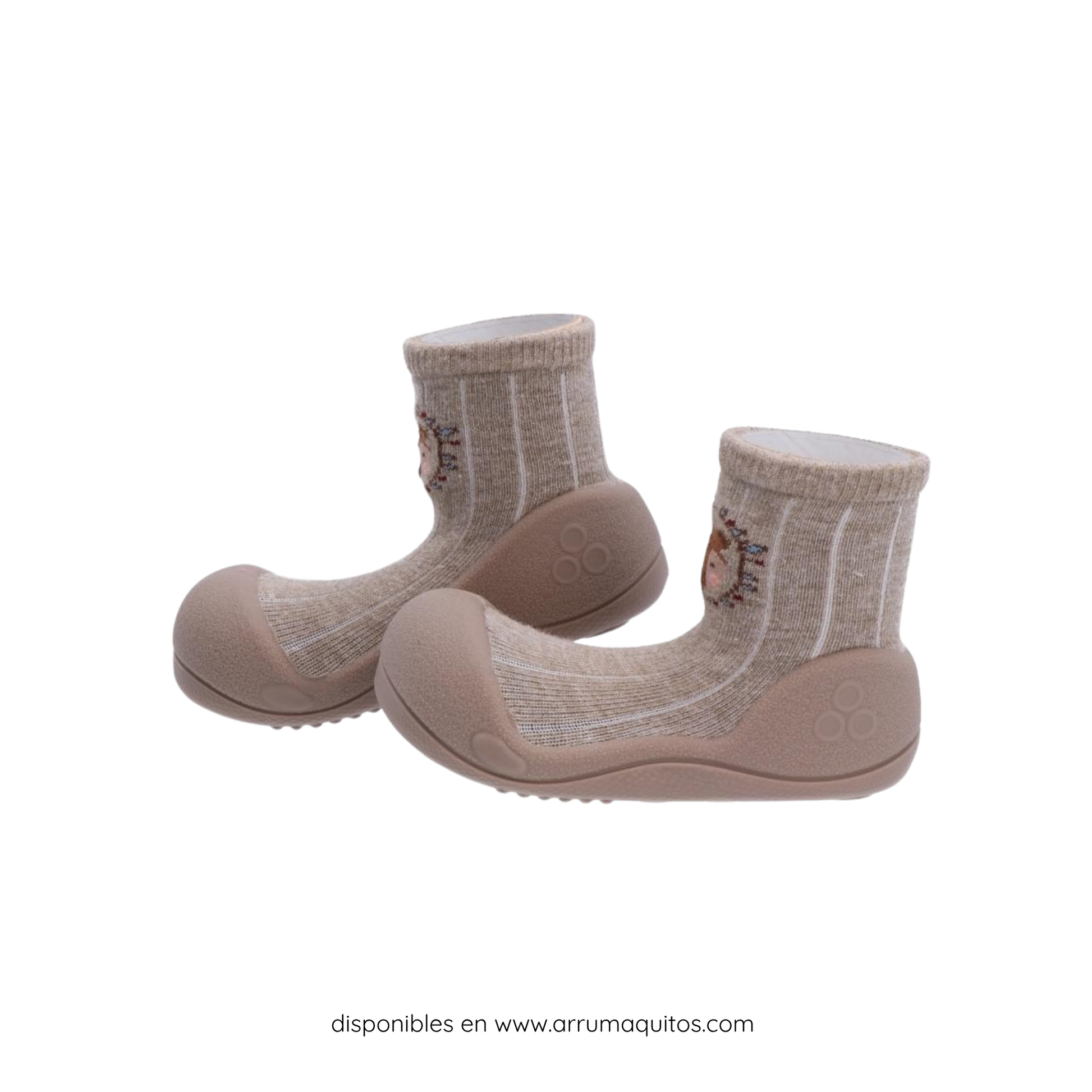 Calzado Barefoot Primeros Pasos Bear Beige de Attipas