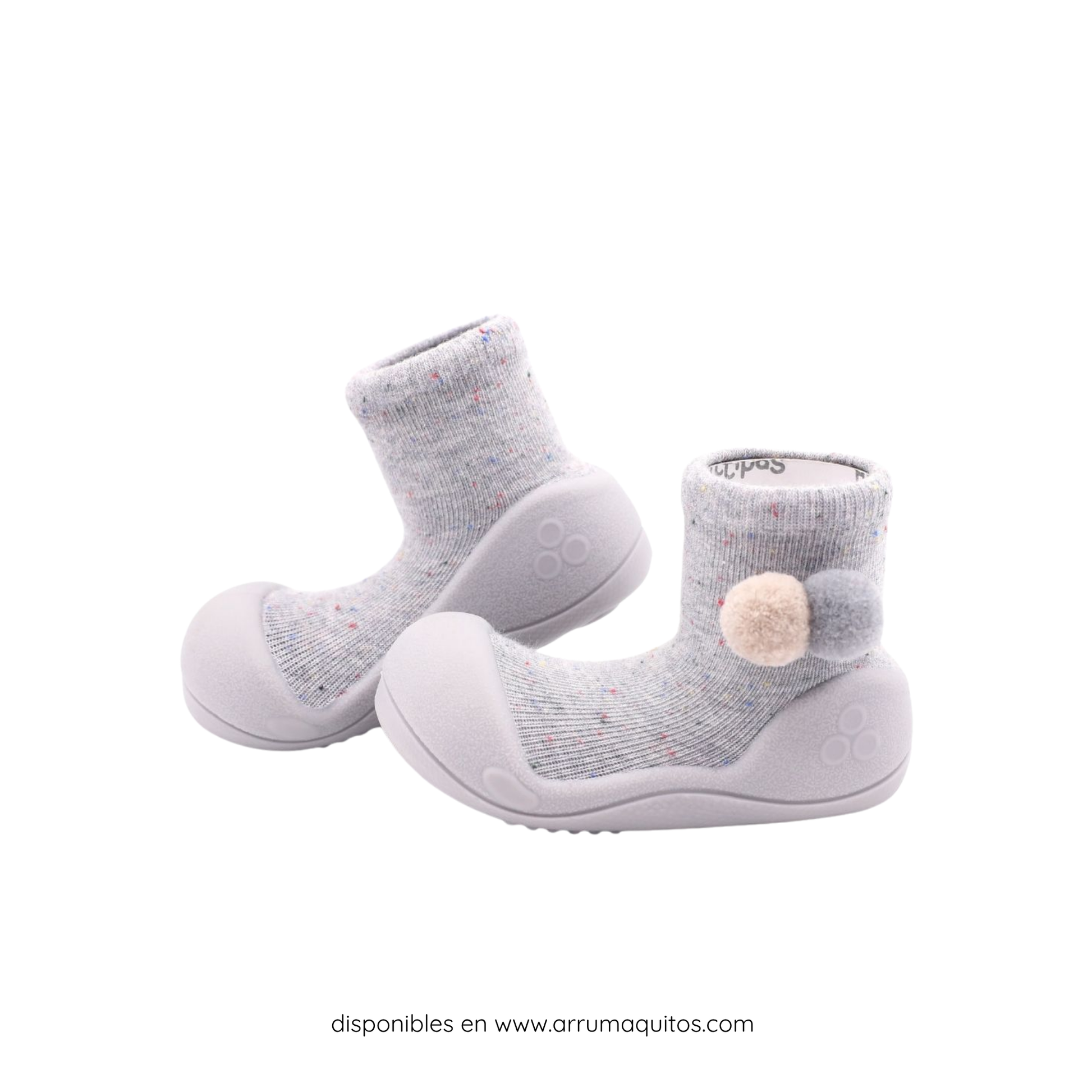 Calzado Barefoot Primeros Pasos Shooting Star Grey de Attipas