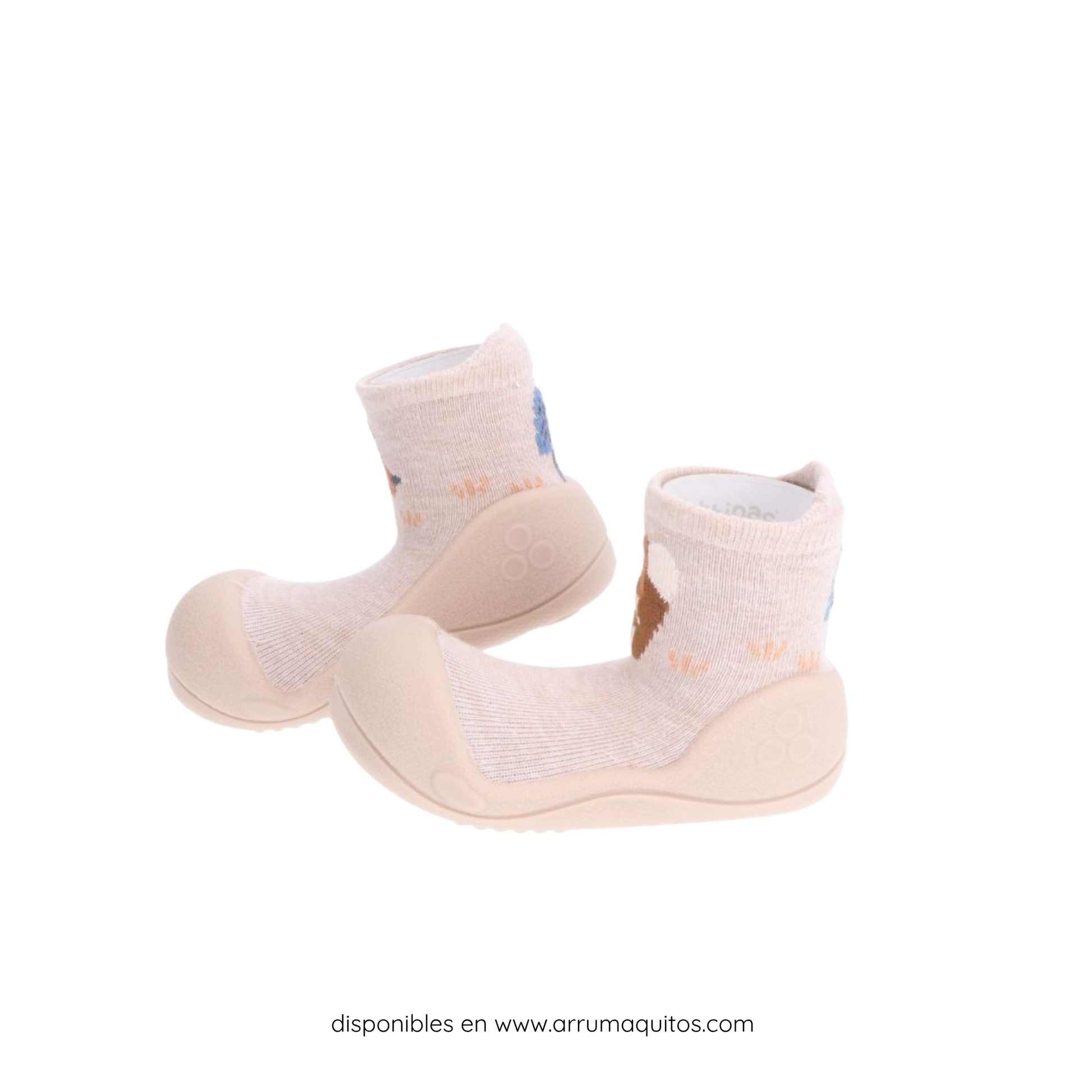 Calzado Barefoot Primeros Pasos Woodland Beige Fox de Attipas
