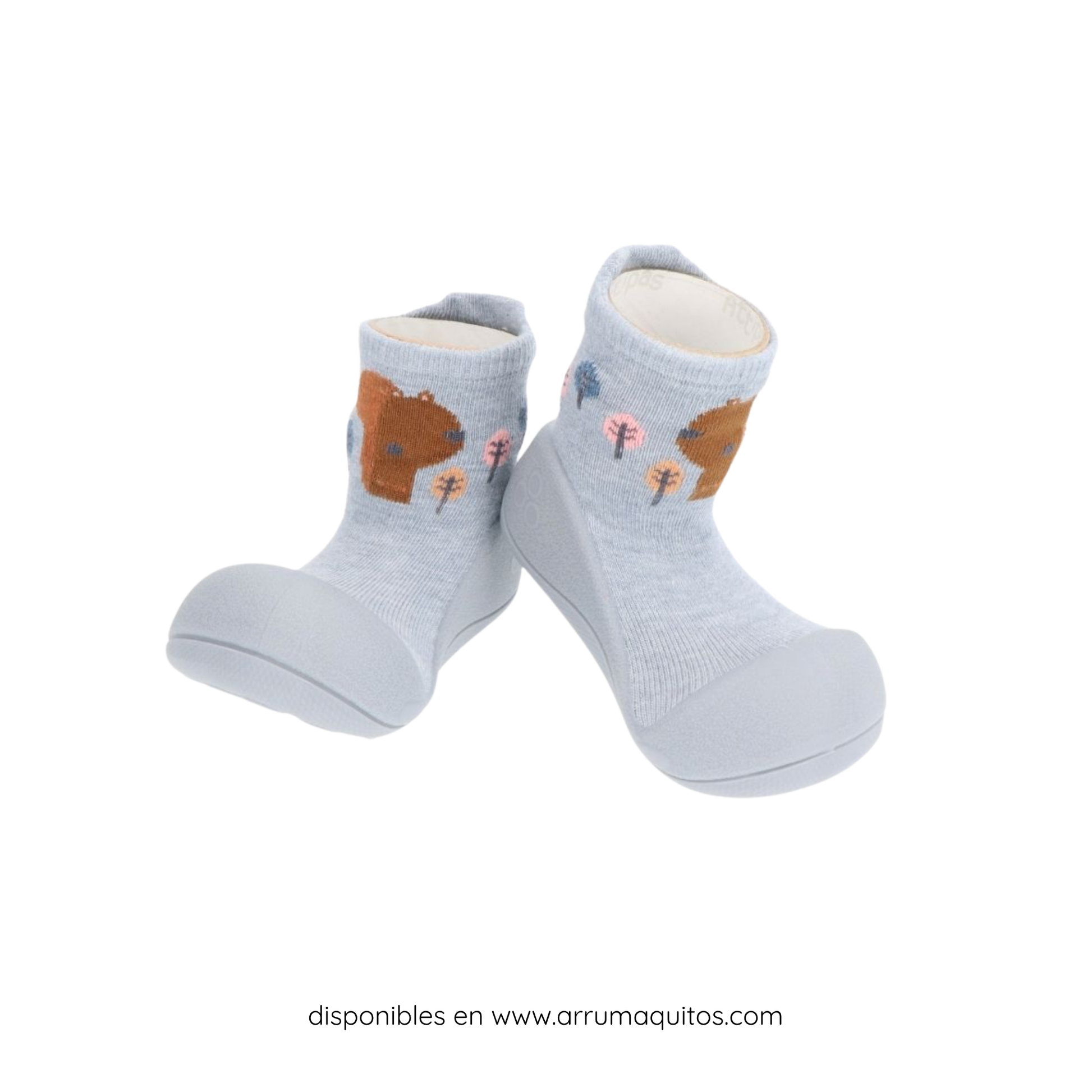 Calzado Barefoot Primeros Pasos Woodland Blue Squirrel de Attipas