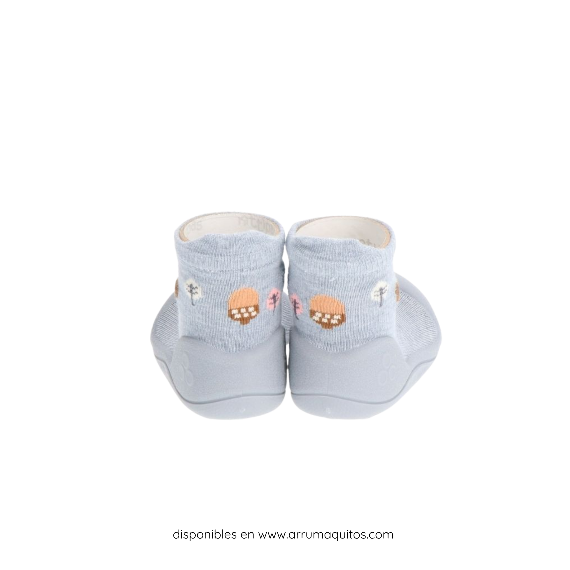 Calzado Barefoot Primeros Pasos Woodland Blue Squirrel de Attipas