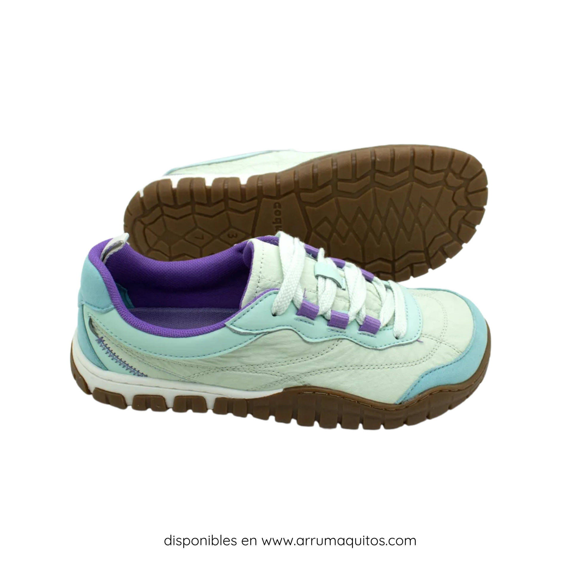 Zapatillas Barefoot Urbanas Enzo Azul de Coqueflex