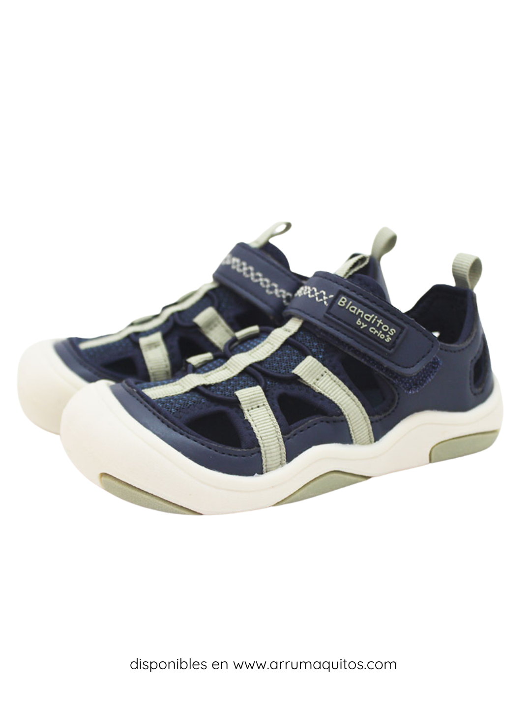 Sandalias Barefoot Senderismo Olimpo Navy de Blanditos
