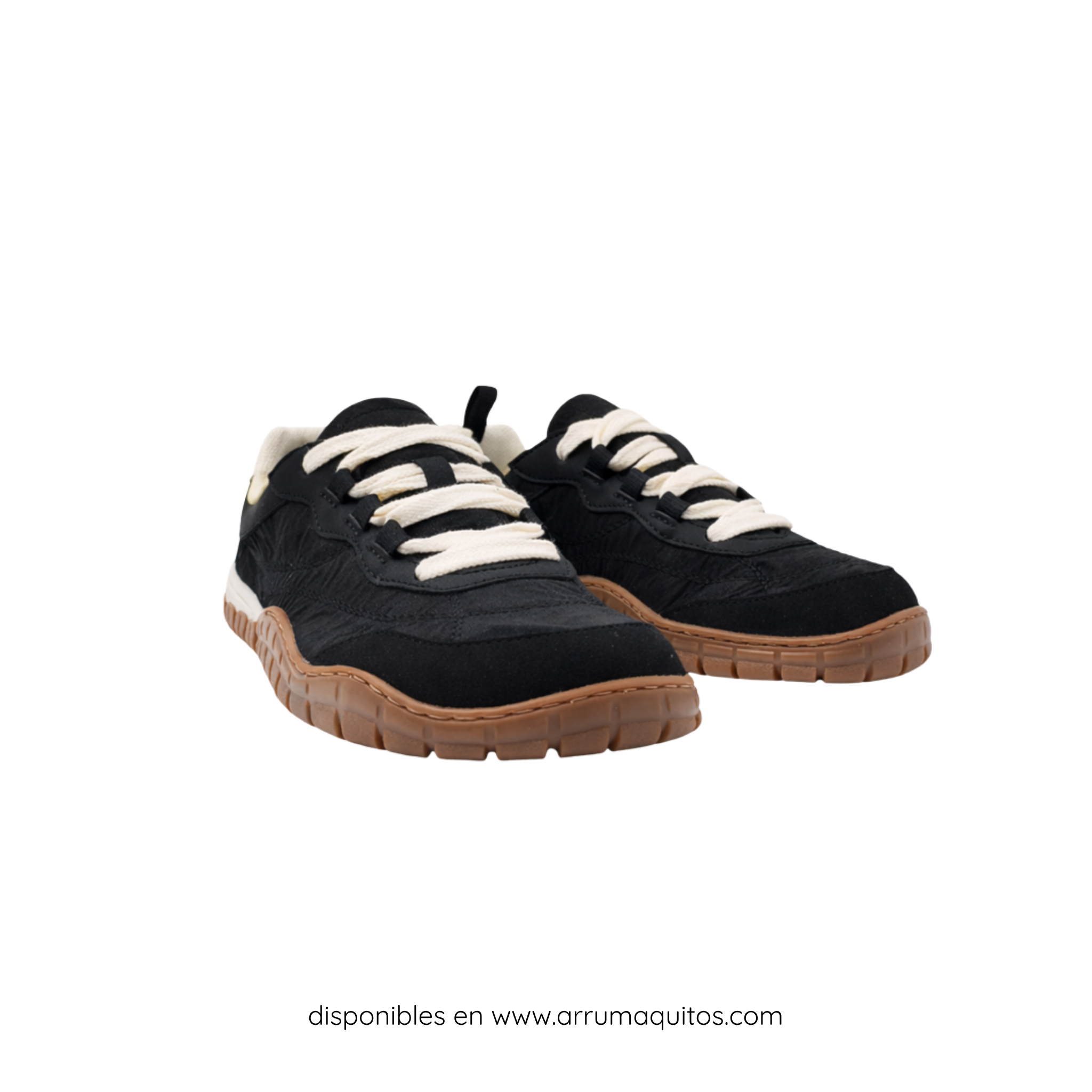 Zapatillas Minimalista Casual Enzo Black de Coqueflex