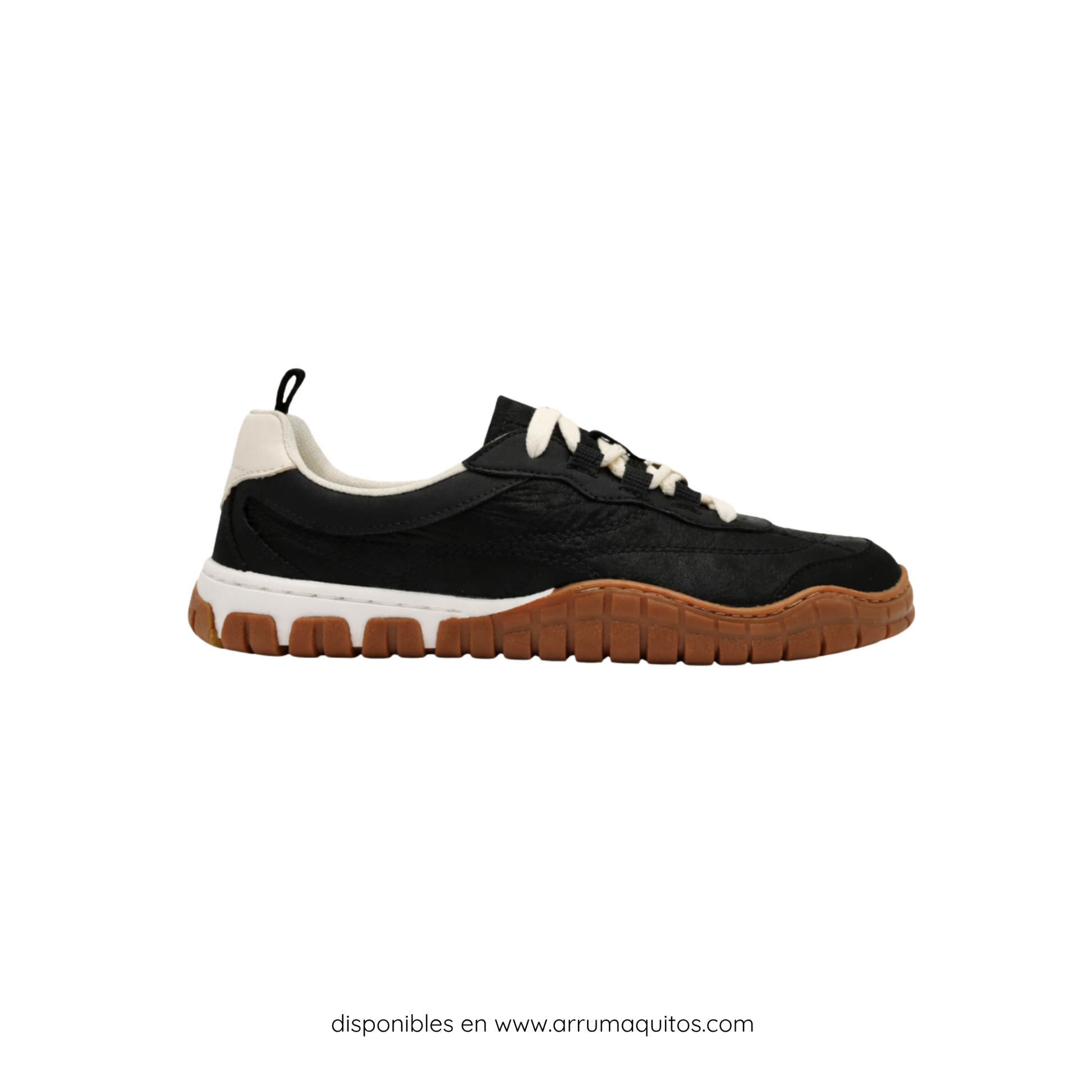 Zapatillas Minimalista Casual Enzo Black de Coqueflex