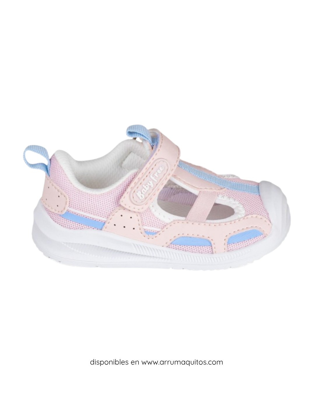 Sandalias Barefoot Deportivo Baby Free Rosa de Chetto