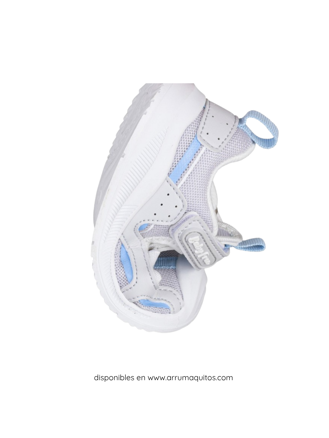 Sandalias Barefoot Deportivo Baby Free Grises de Chetto