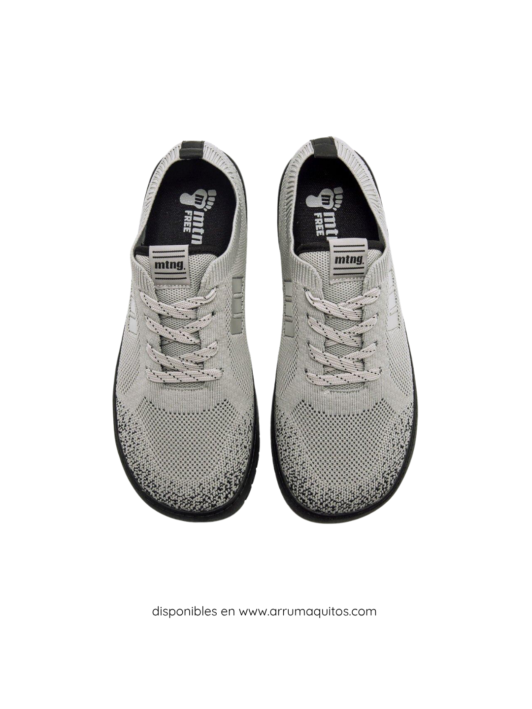 Zapatillas Minimalista de Diario 84801-C19787 Free Jym Gris de Mustang