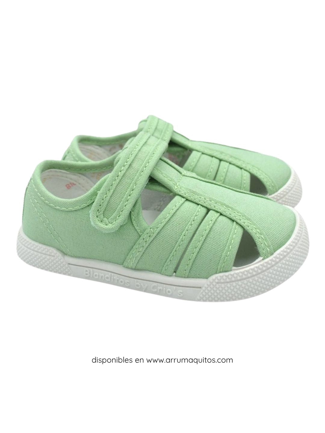 Sandalias Barefoot Sandalias Mango Verde de Blanditos