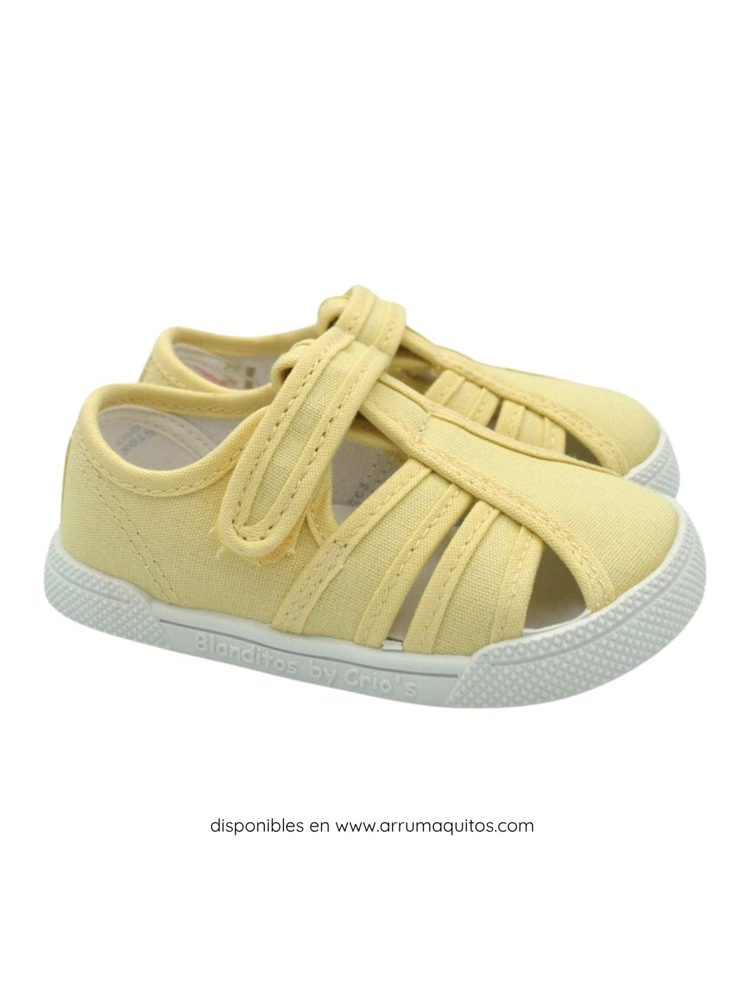 Sandalias Barefoot Sandalias Mango Amarillo de Blanditos