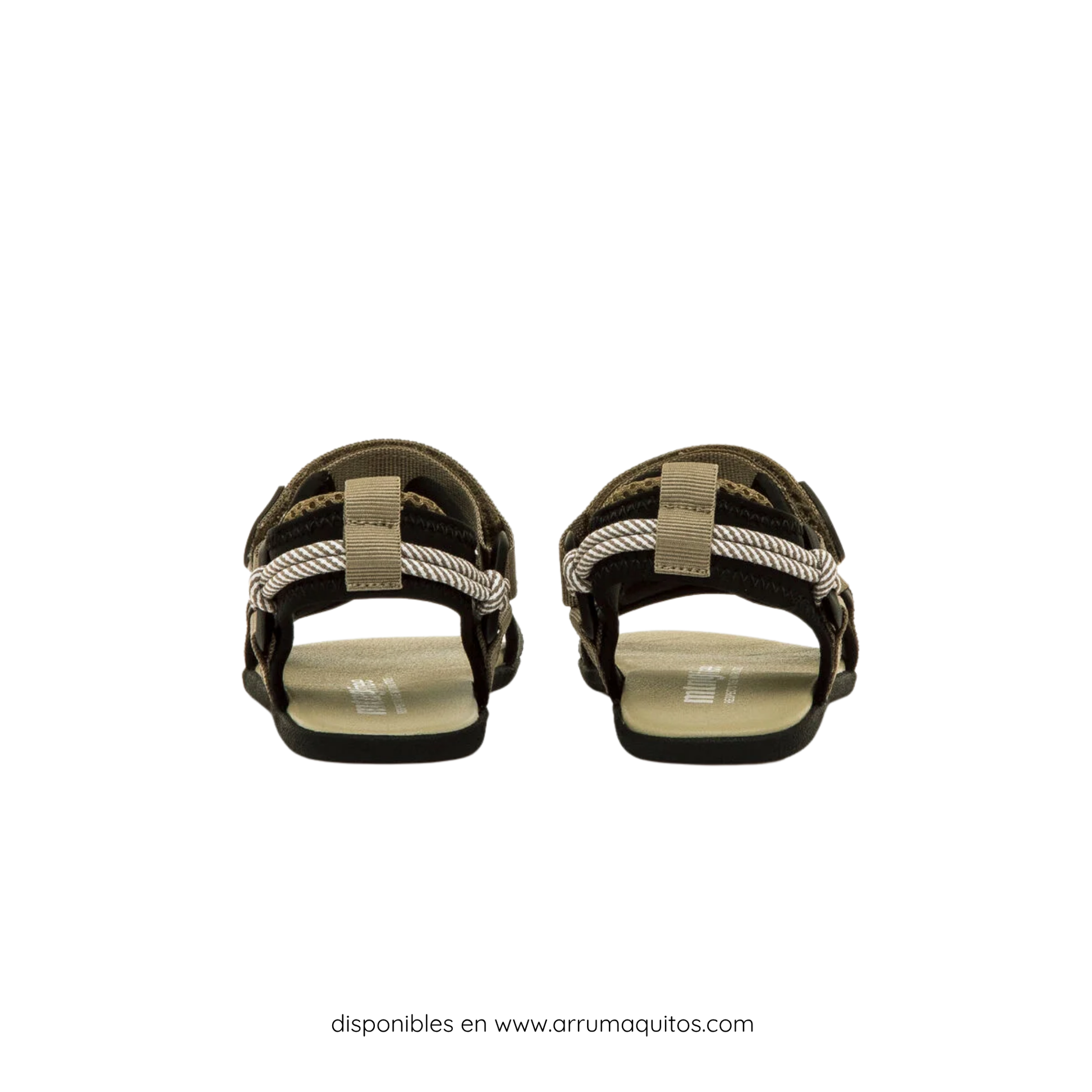 Sandalias Barefoot Deportivas Verdes 49375-C60265 Nylon Strap de Mustang