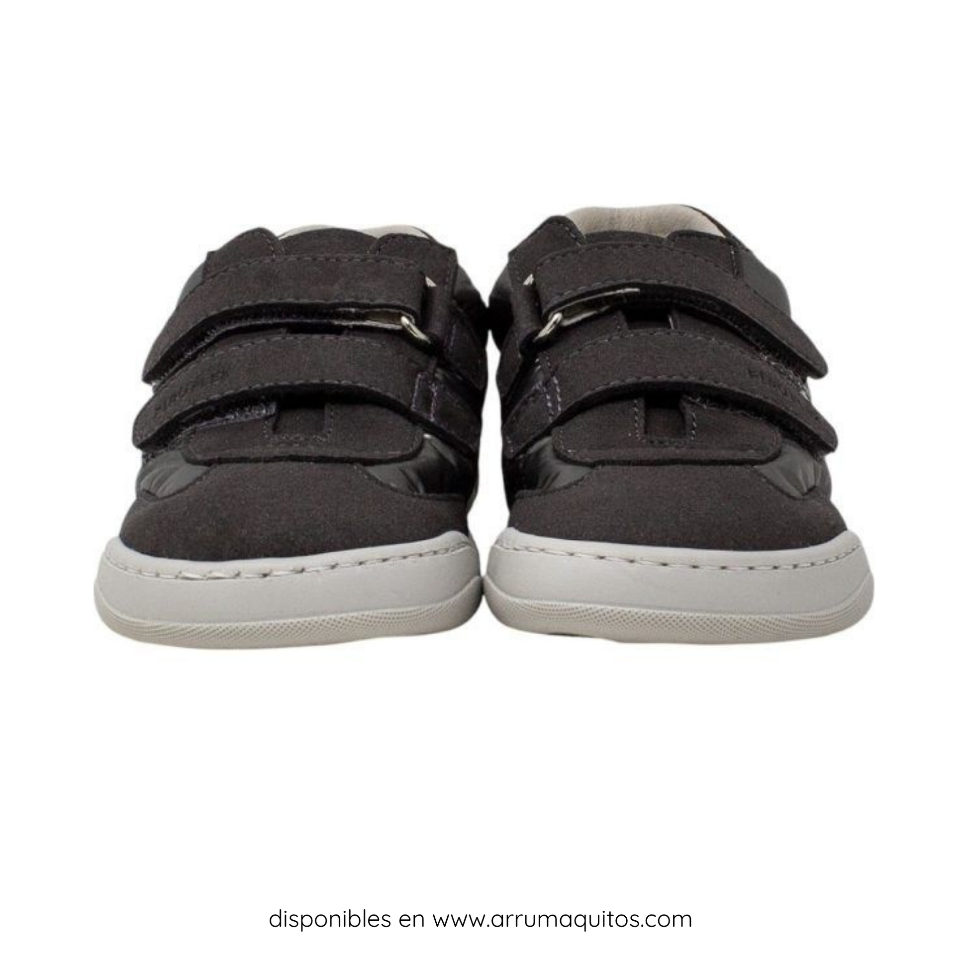 Piruflex's Vegan-Friendly Grey Nylon Glitter Everyday Sneakers