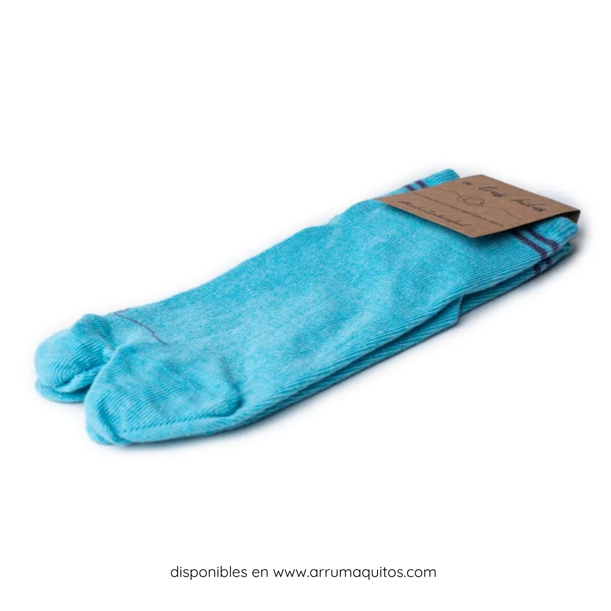 Calcetín Barefoot Tabi Tobillero Para Diario Cielo De A Tres Hilos