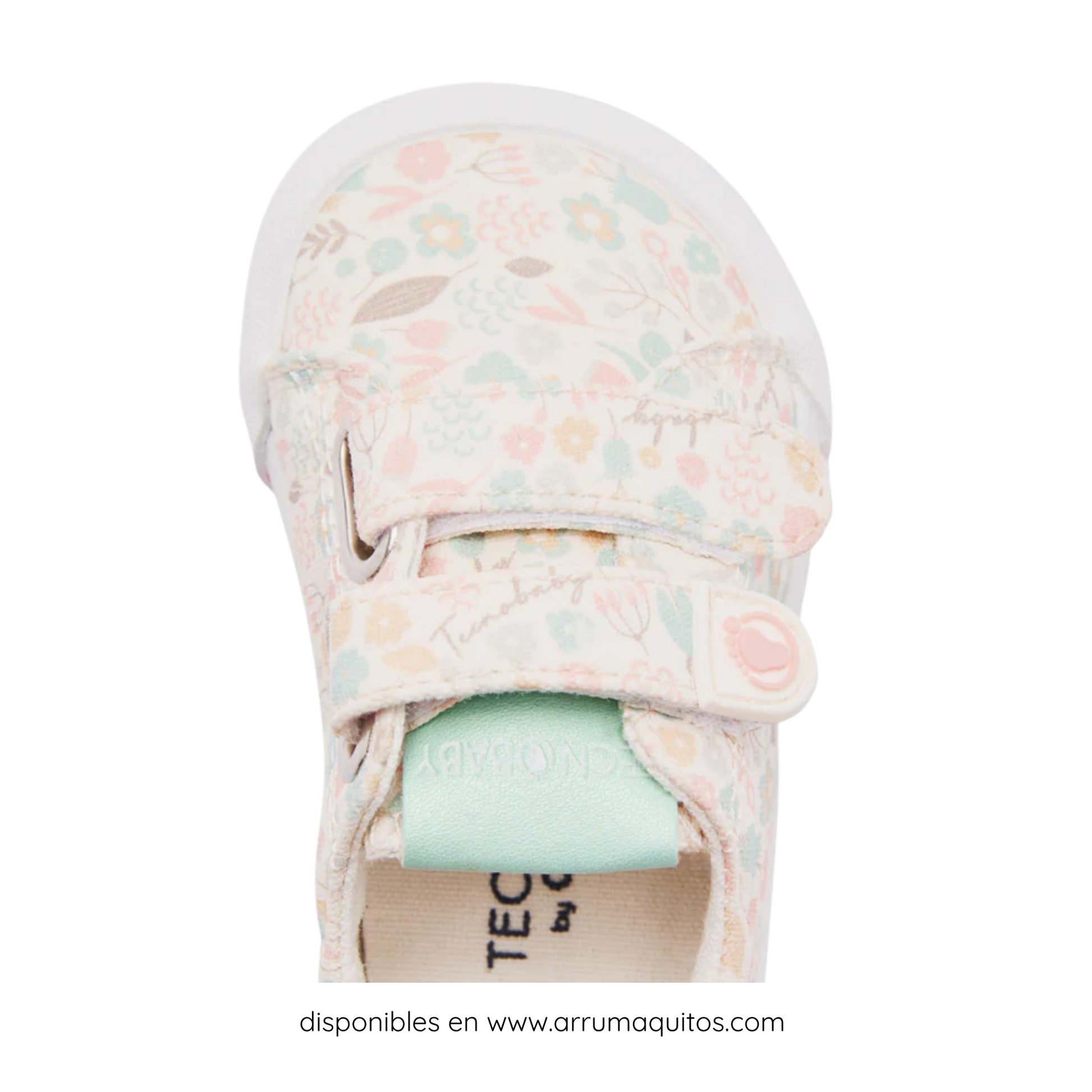 Lonas Barefoot Primeros Pasos Flores de Tecnobaby