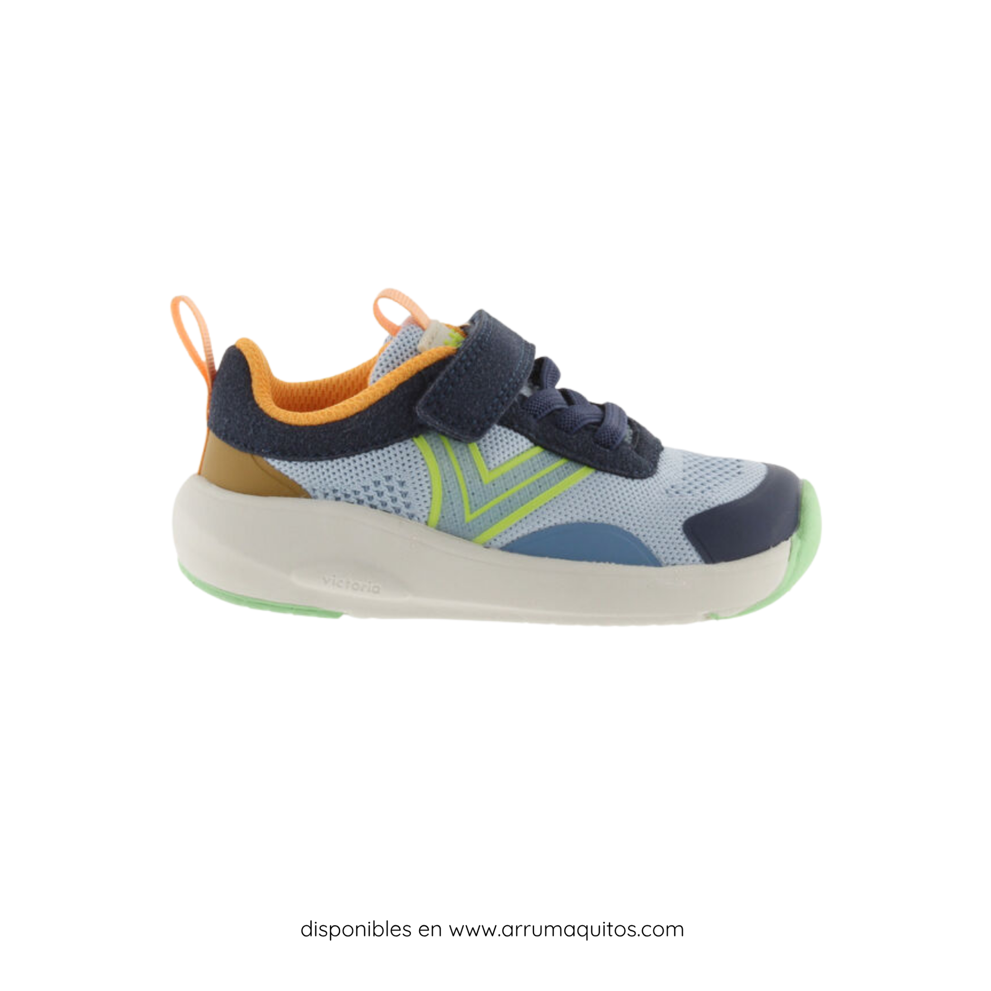 Deportivas Barefoot Diario Kai Multicolor Azul de Victoria