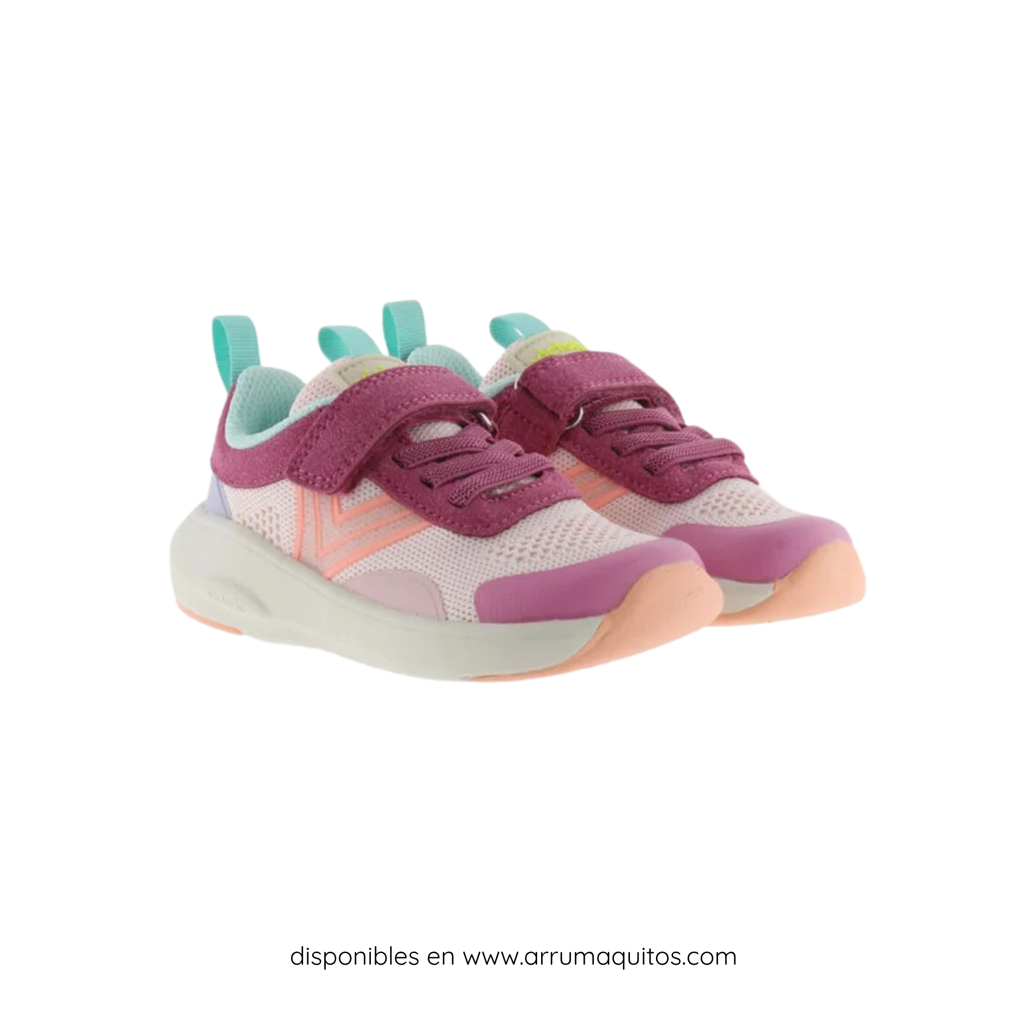 Deportivas Barefoot Diario Kai Multicolor Rosa de Victoria