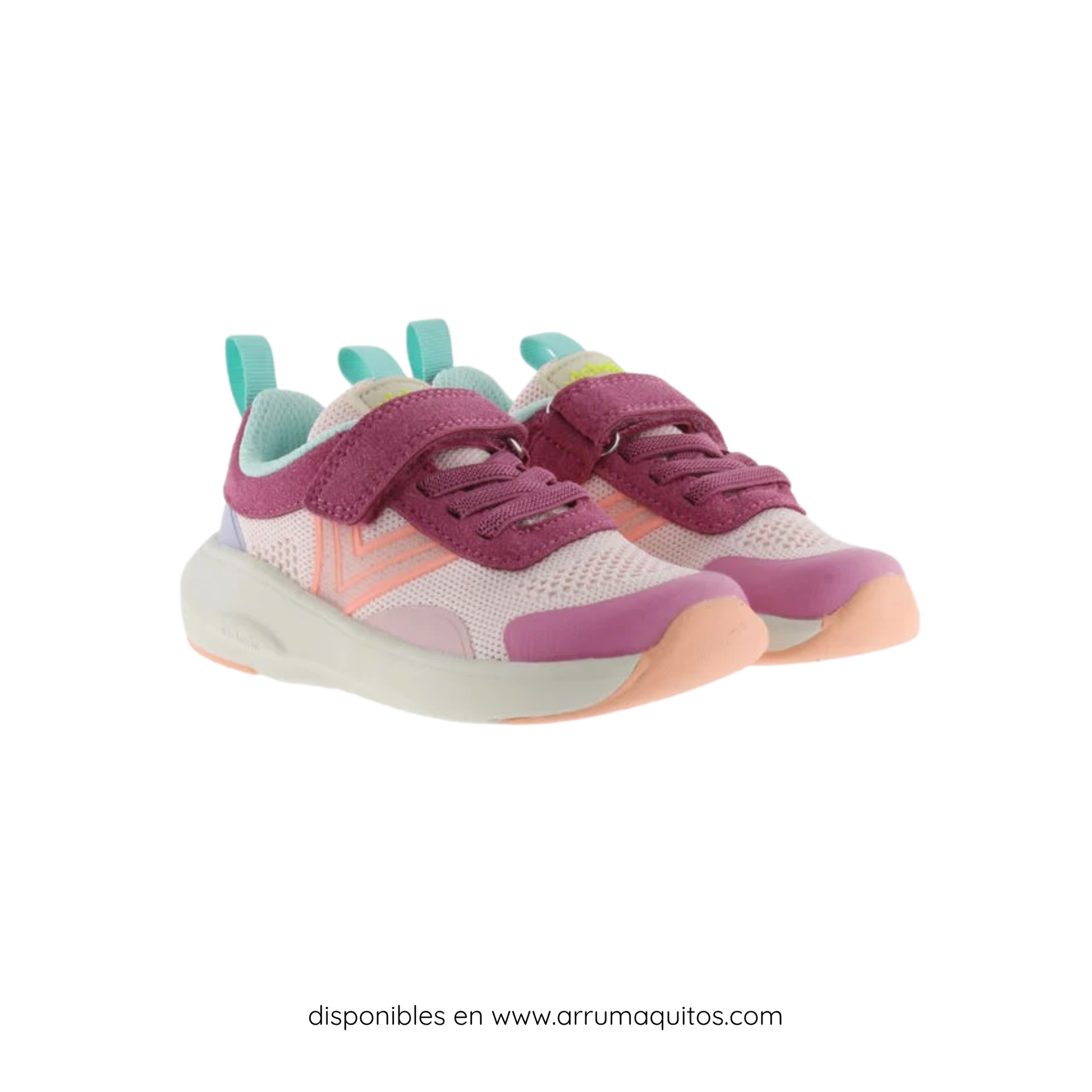 Deportivas Barefoot Diario Kai Multicolor Rosa de Victoria