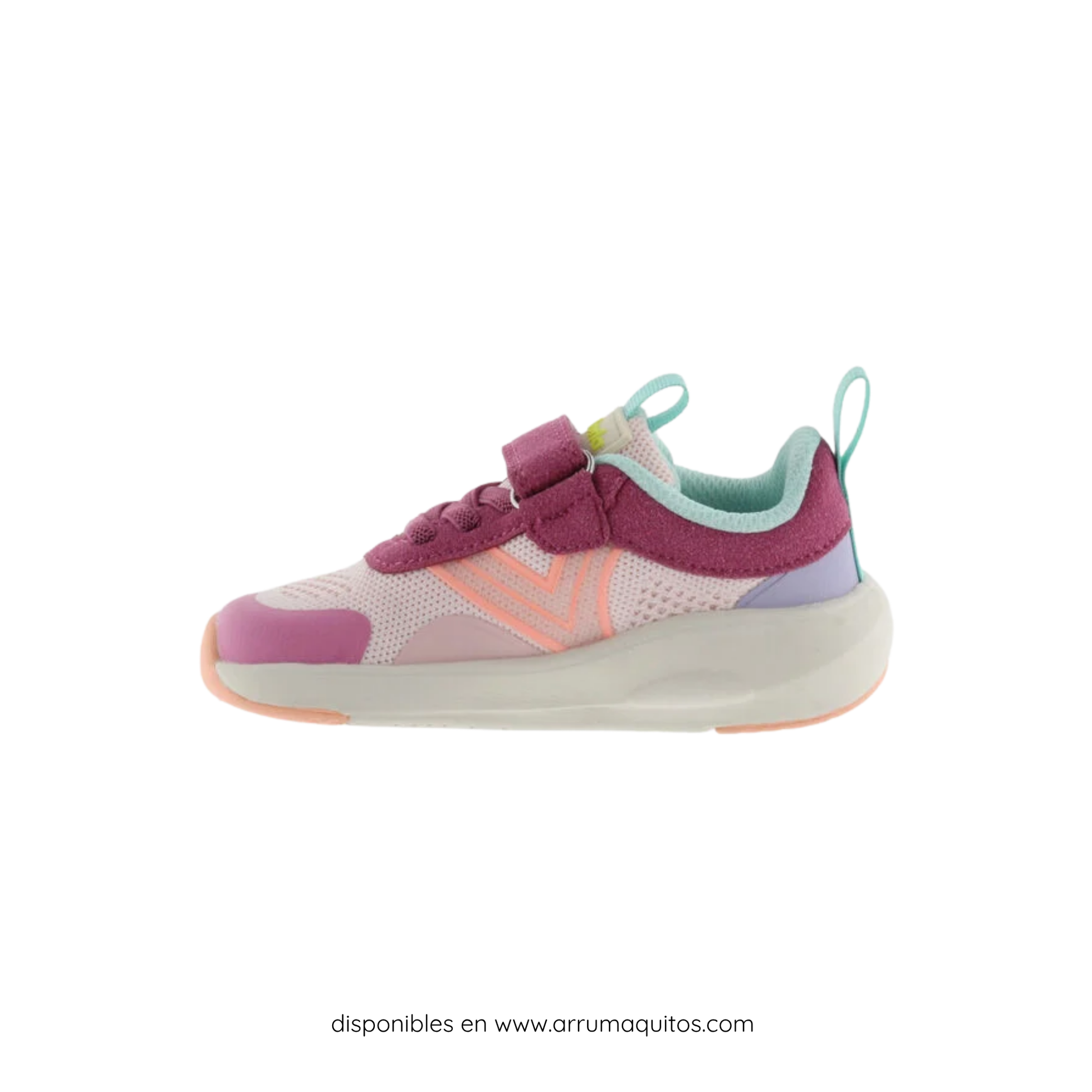 Deportivas Barefoot Diario Kai Multicolor Rosa de Victoria
