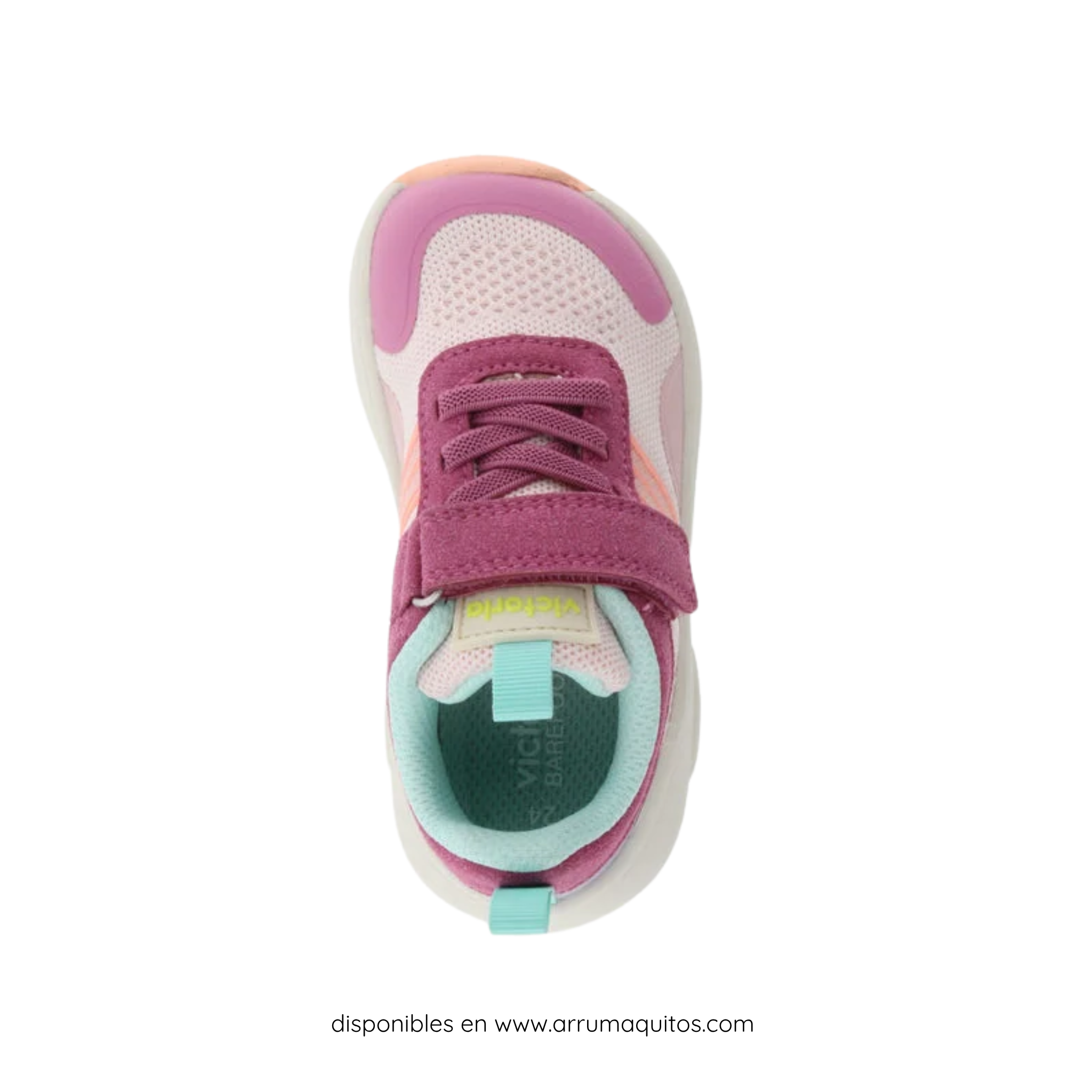Deportivas Barefoot Diario Kai Multicolor Rosa de Victoria