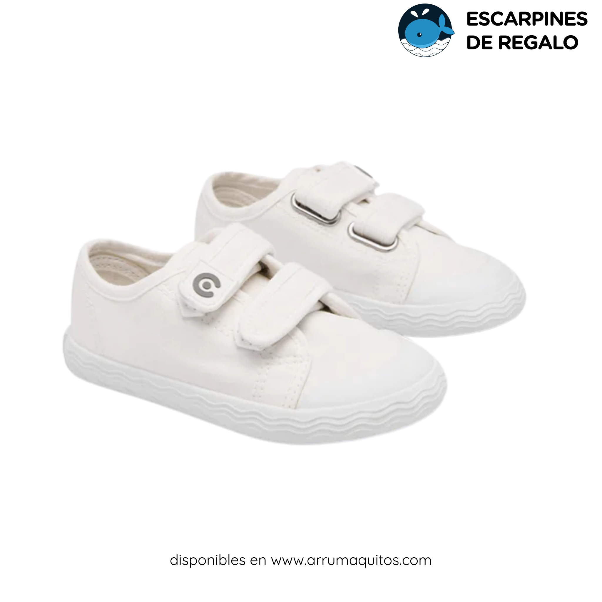 Lonas Barefoot Colegiales Goflex Blancas de Conguitos