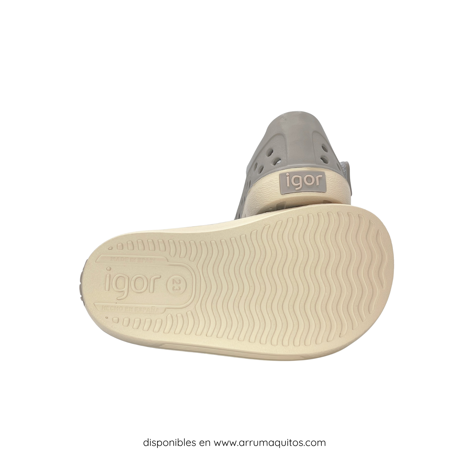 Zuecos Barefoot Acuáticos Malibu Marfil de Igor